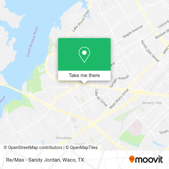Re/Max - Sandy Jordan map