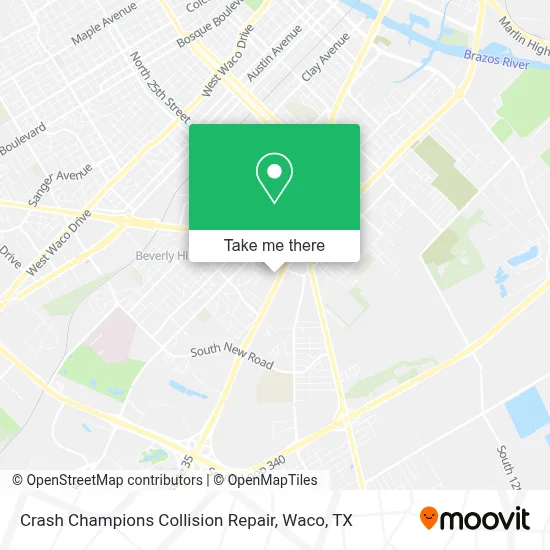 Crash Champions Collision Repair map
