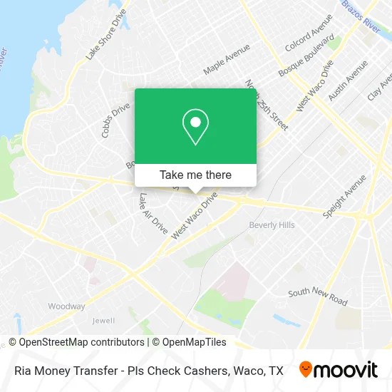 Ria Money Transfer - Pls Check Cashers map