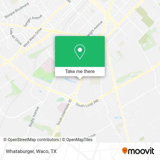 Whataburger map