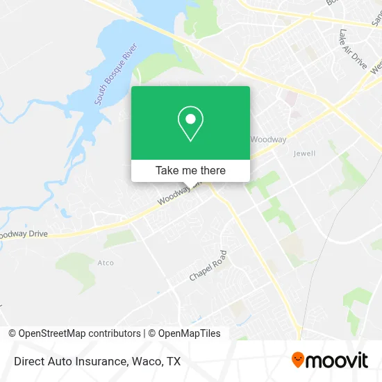 Direct Auto Insurance map