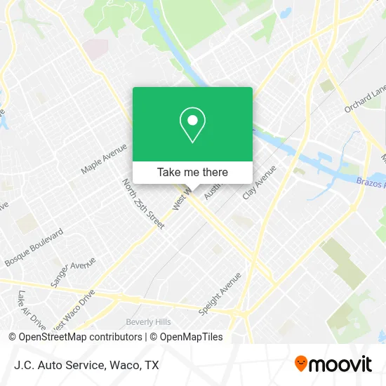 J.C. Auto Service map