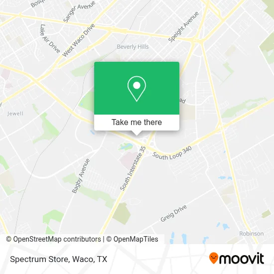 Spectrum Store map