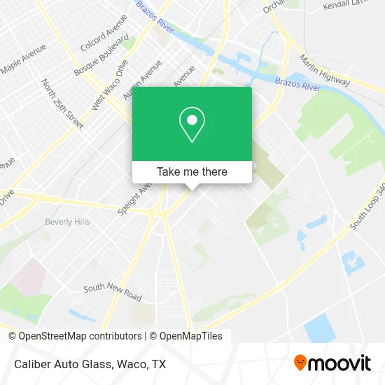 Caliber Auto Glass map