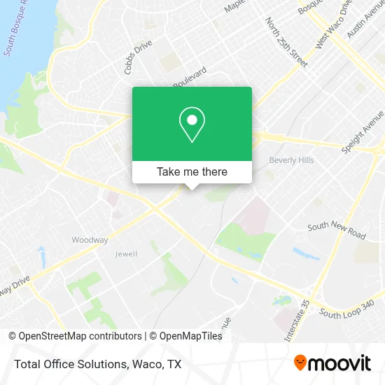 Total Office Solutions map