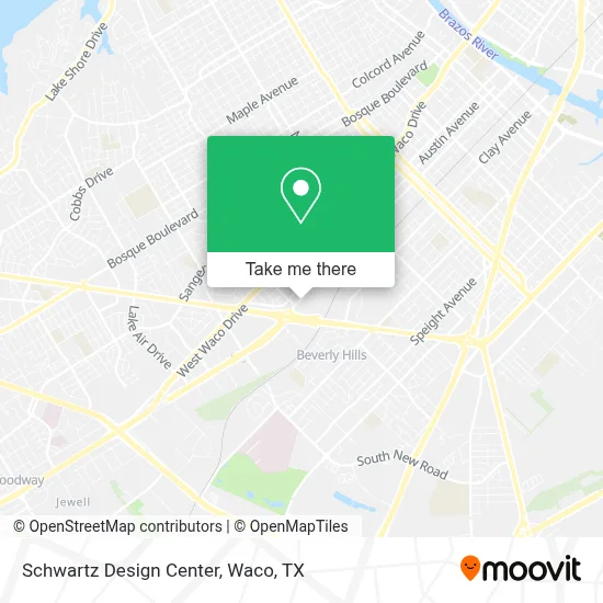 Schwartz Design Center map