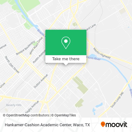Hankamer-Cashion Academic Center map