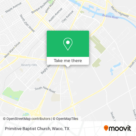 Mapa de Primitive Baptist Church