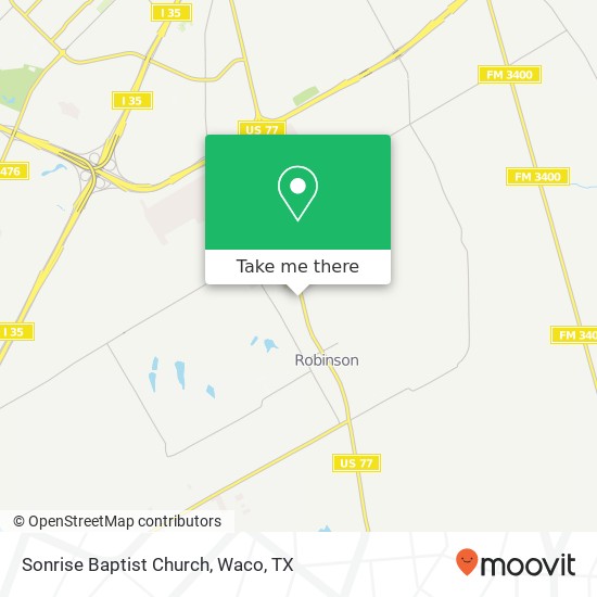 Mapa de Sonrise Baptist Church