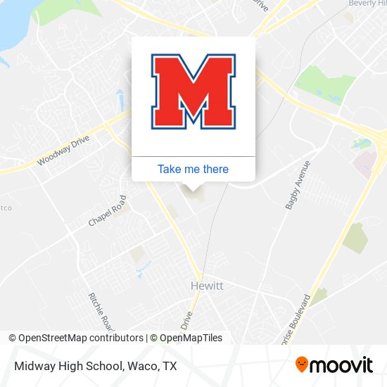 Mapa de Midway High School