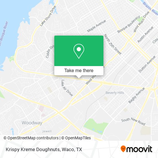 Krispy Kreme Doughnuts map