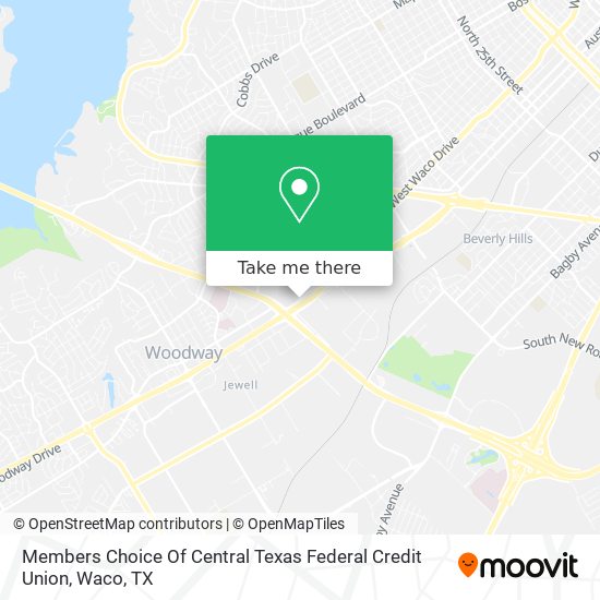 Mapa de Members Choice Of Central Texas Federal Credit Union