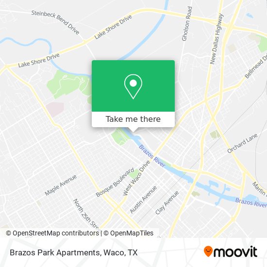 Mapa de Brazos Park Apartments