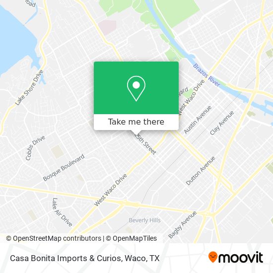 Casa Bonita Imports & Curios map
