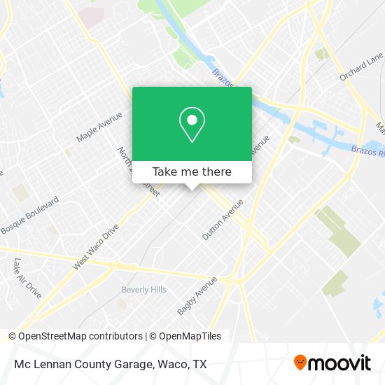 Mc Lennan County Garage map