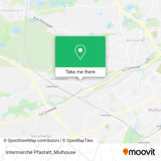Intermarché Pfastatt map