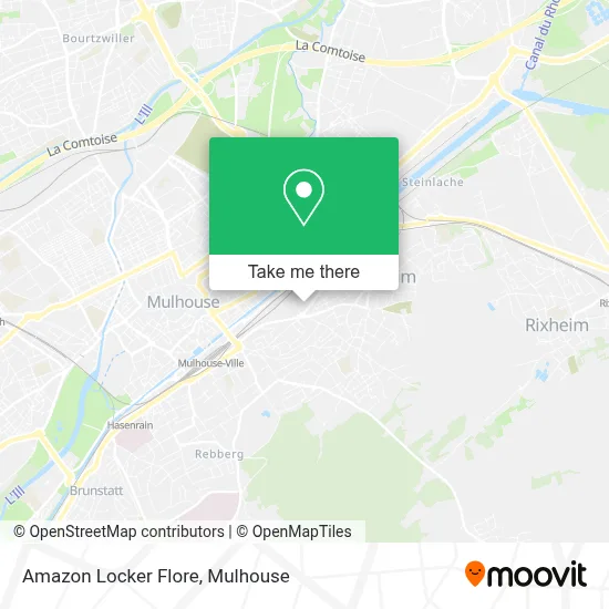Amazon Locker Flore map