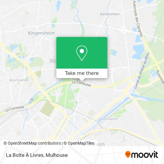 La Boîte À Livres map