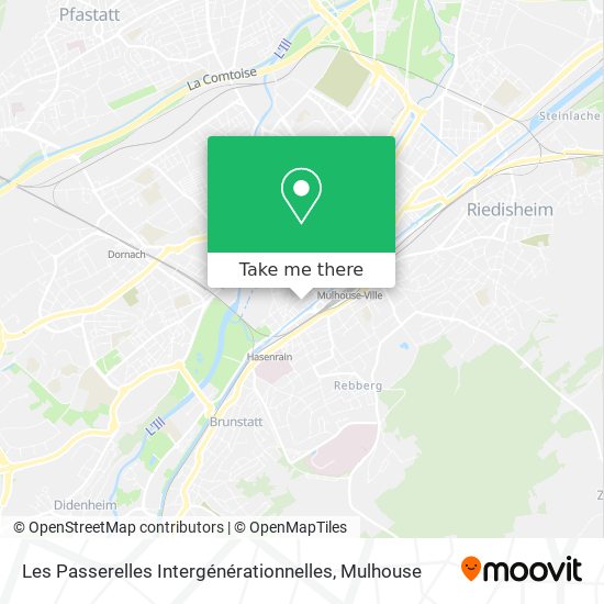 Les Passerelles Intergénérationnelles map