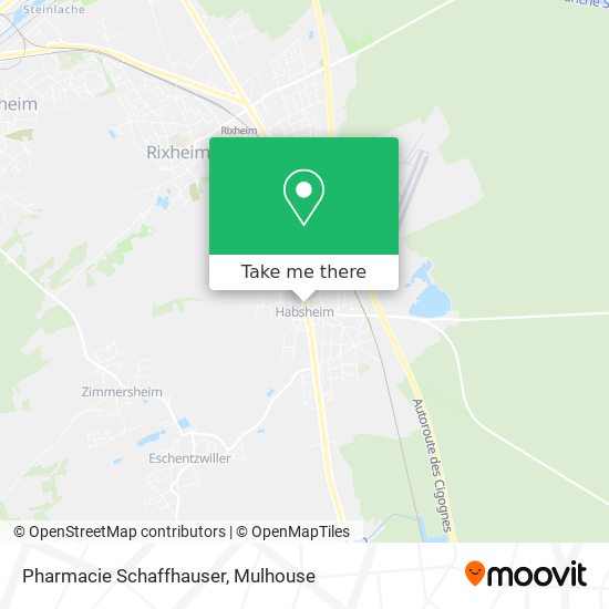 Mapa Pharmacie Schaffhauser