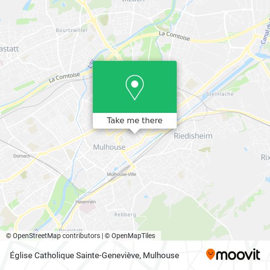 Église Catholique Sainte-Geneviève map