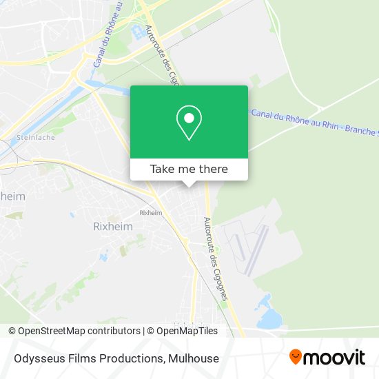 Odysseus Films Productions map