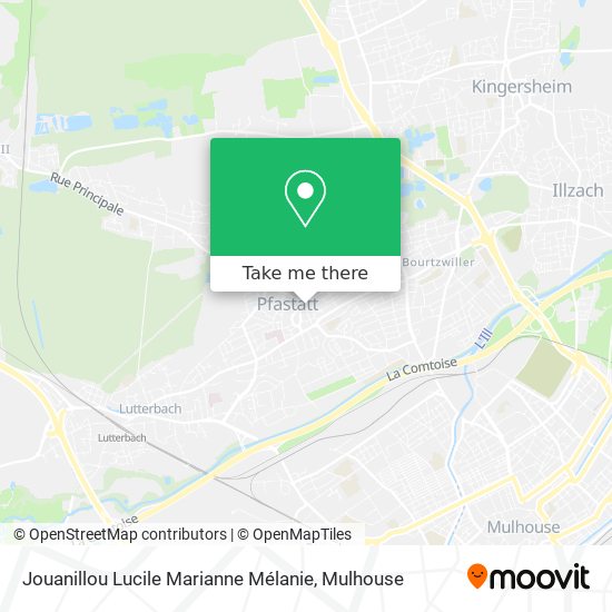 Jouanillou Lucile Marianne Mélanie map