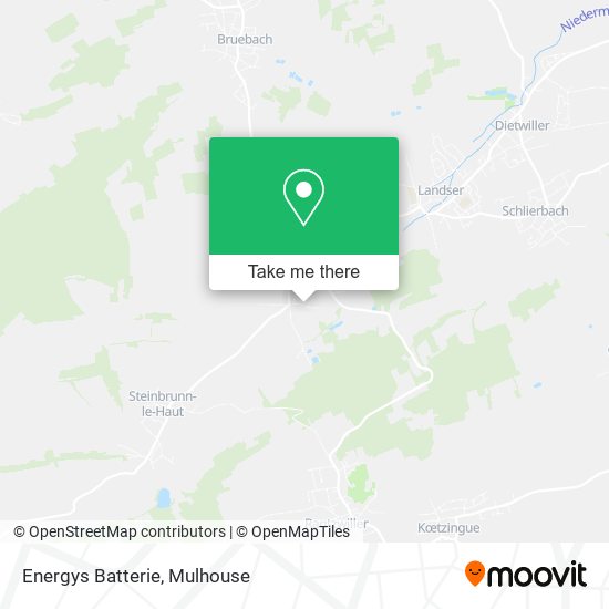 Energys Batterie map