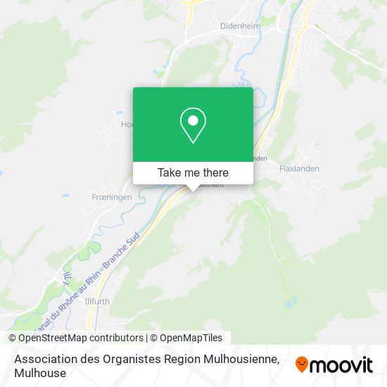 Association des Organistes Region Mulhousienne map