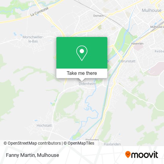 Fanny Martin map