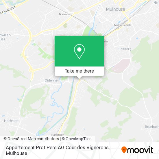 Appartement Prot Pers AG Cour des Vignerons map