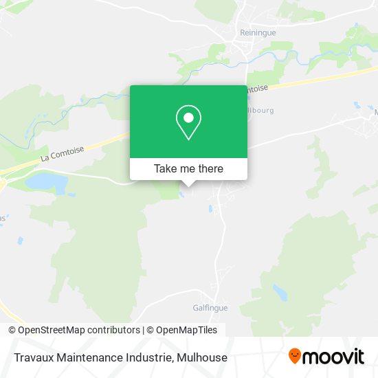 Travaux Maintenance Industrie map