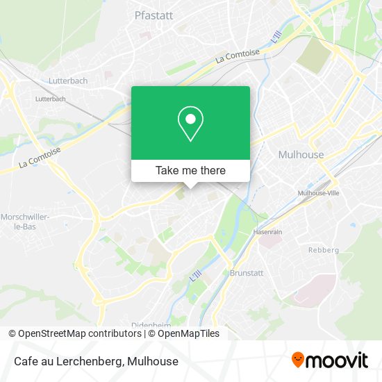 Mapa Cafe au Lerchenberg