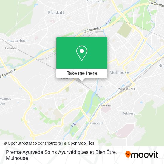 Prema-Ayurveda Soins Ayurvédiques et Bien Être map