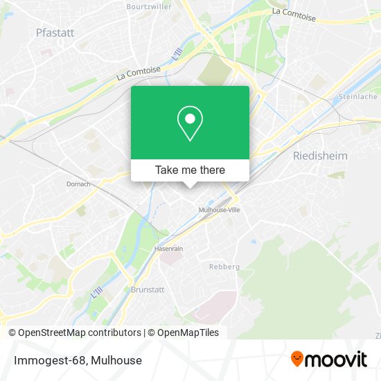 Mapa Immogest-68
