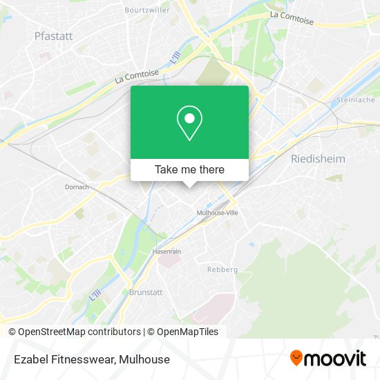 Ezabel Fitnesswear map