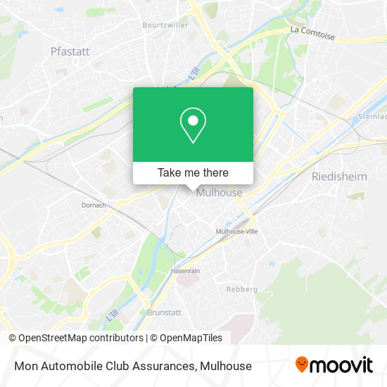 Mon Automobile Club Assurances map