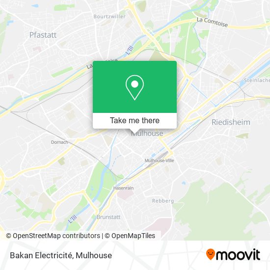 Mapa Bakan Electricité