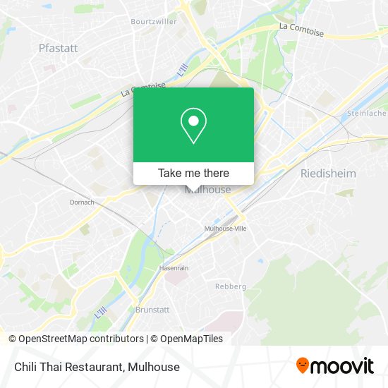 Chili Thai Restaurant map