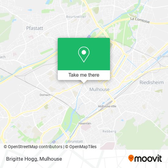 Mapa Brigitte Hogg