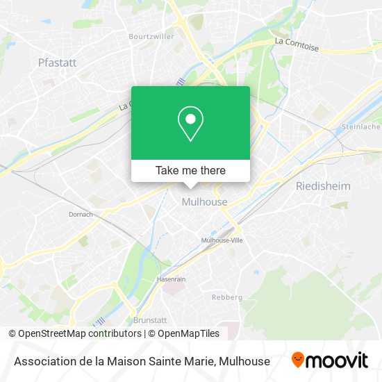 Association de la Maison Sainte Marie map