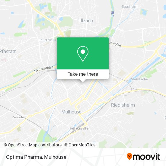 Mapa Optima Pharma