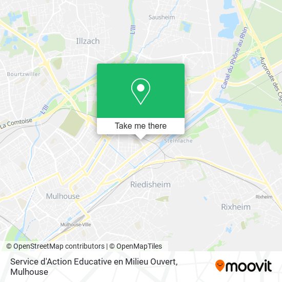 Mapa Service d'Action Educative en Milieu Ouvert