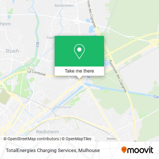 TotalEnergies Charging Services map