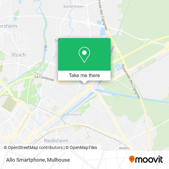 Allo Smartphone map