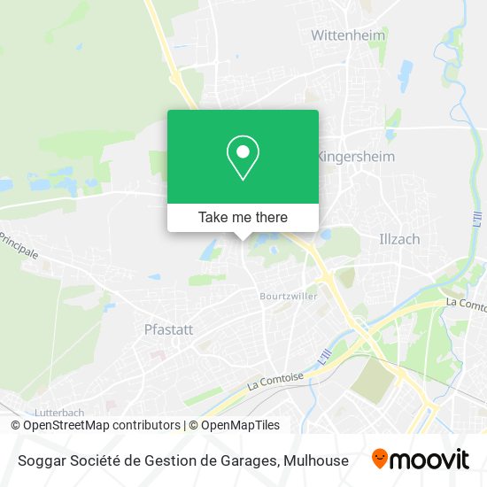 Soggar Société de Gestion de Garages map