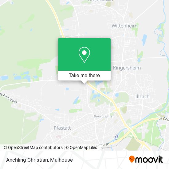 Anchling Christian map