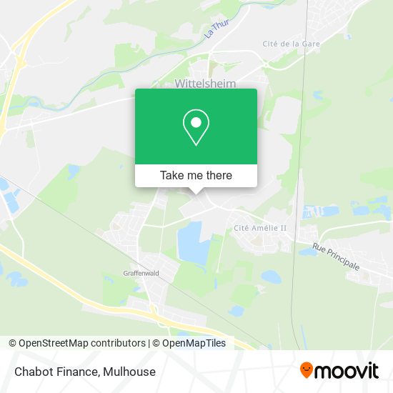 Chabot Finance map