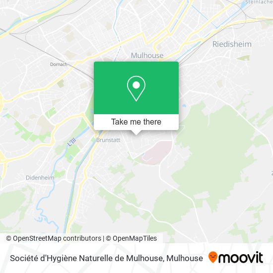 Société d'Hygiène Naturelle de Mulhouse map