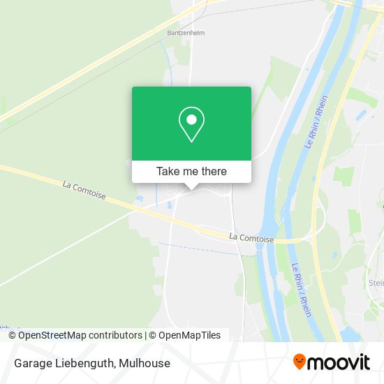 Mapa Garage Liebenguth